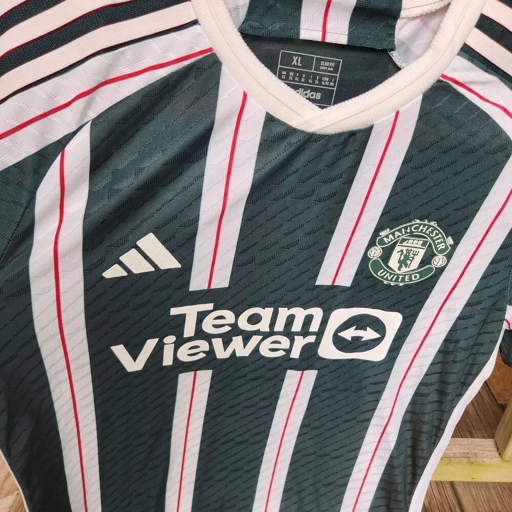 Adidas Manchester United Heat RDY Away Soccer Jersey 2023/24 Size XL Team Viewer